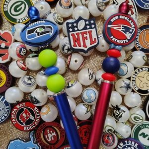 NFL Team Logo Game Set - Blue, Red, and Green